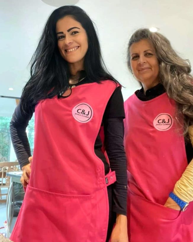 C&J Sparkle Cleaners team