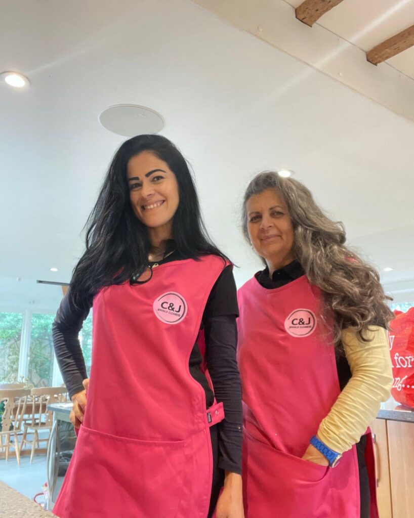 C&J Sparkle Cleaners team